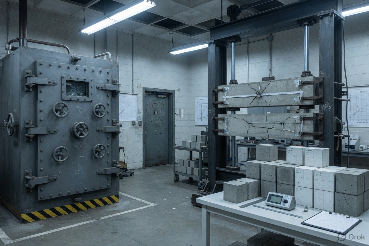 Materials testing laboratory